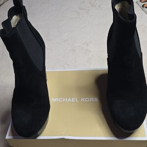 Michael Kors Black Ankle Booties